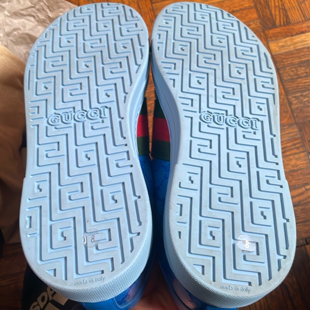 $ALE - Gucci Ace GG Monogram Sneakers - Picture 4 of 8